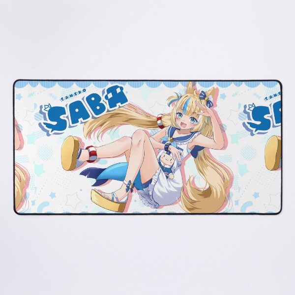 Item preview, Sameko Saba VTuber Poster – Cute Anime Art Print designed and sold by Oneline4life.