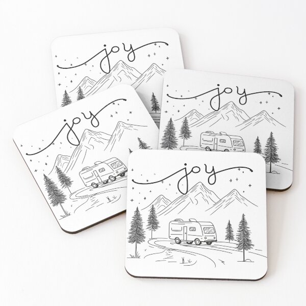 Item preview, Joyful Journey – Minimalist RV Camping Design for Nature Lovers designed and sold by RoadNesters.