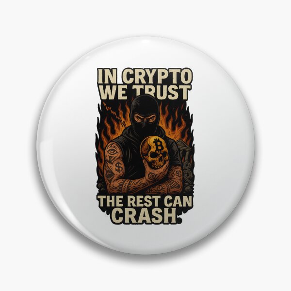 Item preview, Crypto Warrior: Trust No Banks designed and sold by МираКайАрт.