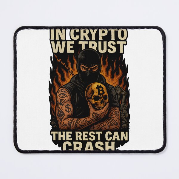Item preview, Crypto Warrior: Trust No Banks designed and sold by МираКайАрт.