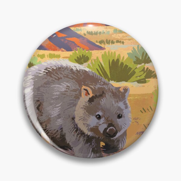 Aperçu de l'œuvre Wombat mignon en Australie créée et vendue par qu-lan.