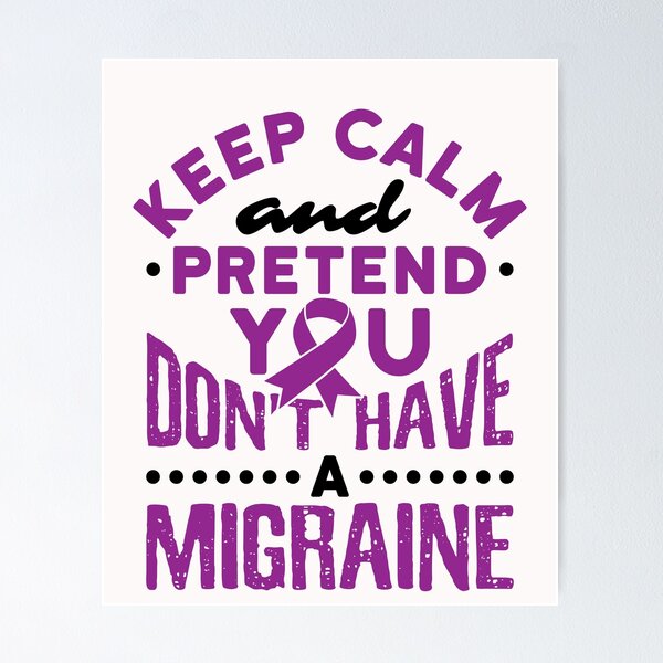 Item preview, Migraine Headache Sufferer Keep Calm  designed and sold by jaygo.