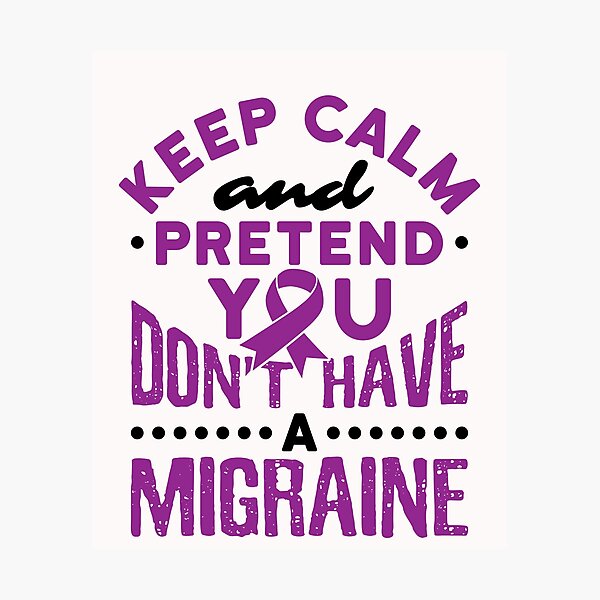 Item preview, Migraine Headache Sufferer Keep Calm  designed and sold by jaygo.