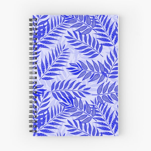 Item preview, Tropical Palm Leaves Cobalt Blue designed and sold by SilverPegasus.