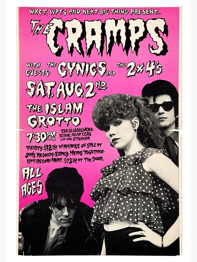 The Cramps Posters for Sale | Redbubble