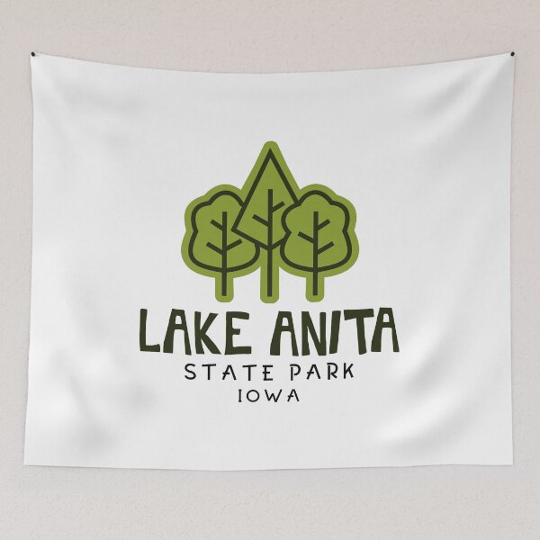 Item preview, Lake Anita State Park Iowa Trees designed and sold by bivenart.