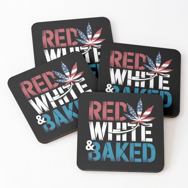 Item preview, Red White And Baked - It's the perfect gift for people who love a laid-back lifestyle, have a sense of humor, and celebrate freedom in true American style. designed and sold by ZyziowskyArt.