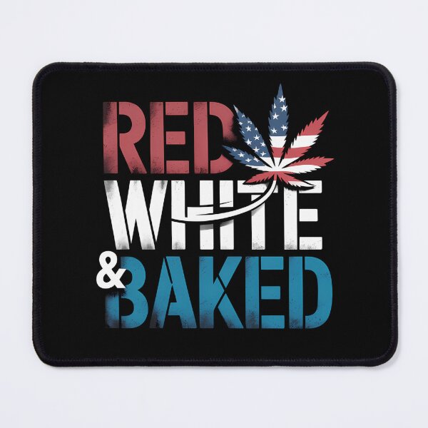 Item preview, Red White And Baked - It's the perfect gift for people who love a laid-back lifestyle, have a sense of humor, and celebrate freedom in true American style. designed and sold by ZyziowskyArt.