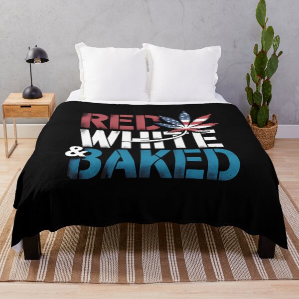 Item preview, Red White And Baked - It's the perfect gift for people who love a laid-back lifestyle, have a sense of humor, and celebrate freedom in true American style. designed and sold by ZyziowskyArt.