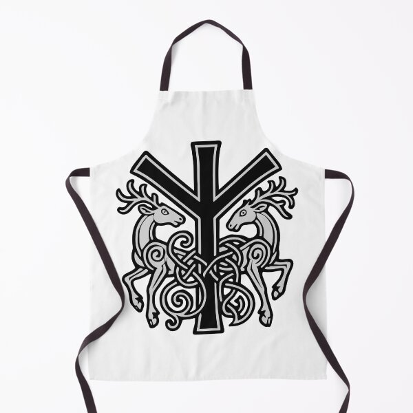 Item preview, Algiz with deer designed and sold by VolkwinaR.