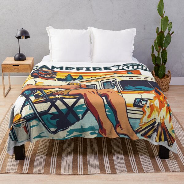 Item preview, Campfire King – Funny Retro RV Dad Design for Campers designed and sold by RoadNesters.