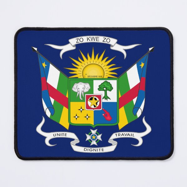 Item preview, national emblem seal of Central African Republic designed and sold by ak7sailor.
