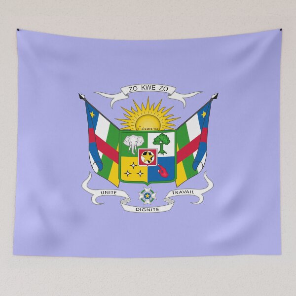 Item preview, national emblem seal of Central African Republic designed and sold by ak7sailor.