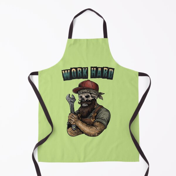 Item preview, Work Hard Skull Mechanic designed and sold by collinswired.