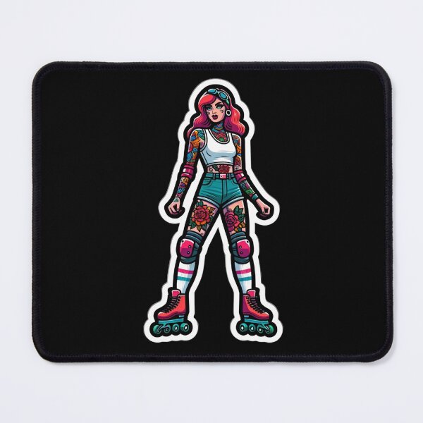 Item preview, Pinup Inline Skater designed and sold by PinUpPizzazz.