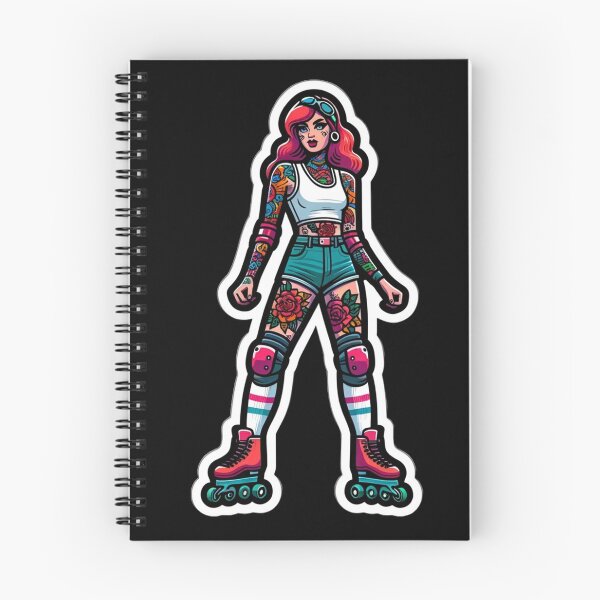 Item preview, Pinup Inline Skater designed and sold by PinUpPizzazz.