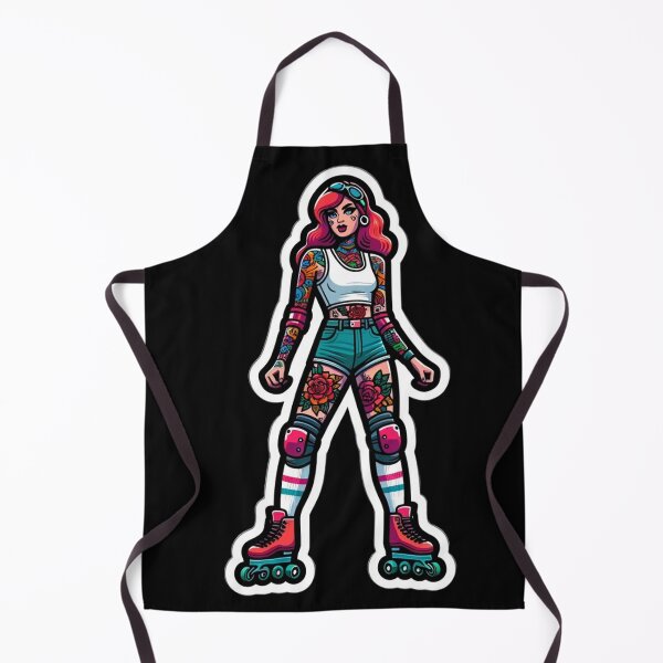 Item preview, Pinup Inline Skater designed and sold by PinUpPizzazz.