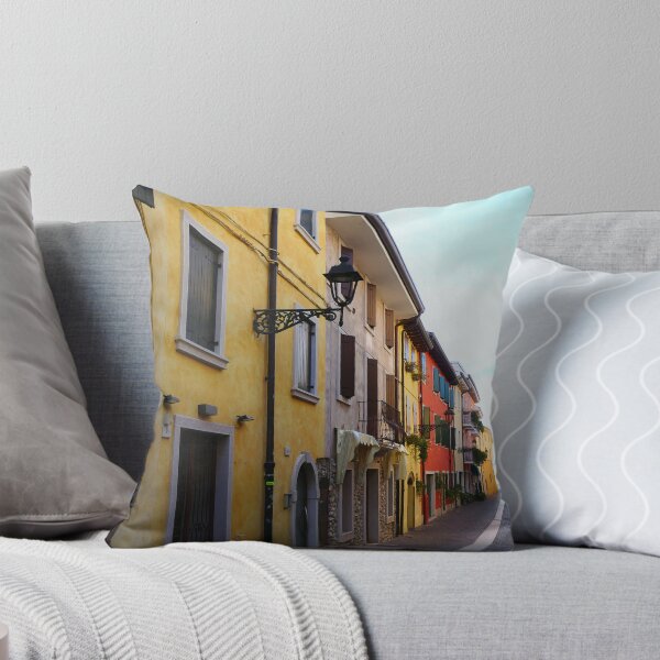 Item preview, Colorful houses in Bardolino designed and sold by ChicVoyagePics.