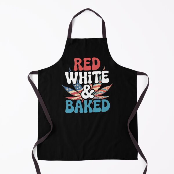 Item preview, Red White And Baked - It's the perfect gift for people who love a laid-back lifestyle, have a sense of humor, and celebrate freedom in true American style. designed and sold by ZyziowskyArt.