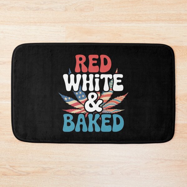 Artikelvorschau, Red White And Baked – Das perfekte Geschenk für Menschen, die einen entspannten Lebensstil lieben, Sinn für Humor haben und die Freiheit im echten amerikanischen Stil feiern. entworfen und verkauft von ZyziowskyArt.