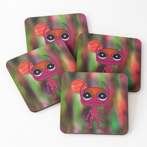 Item preview, Red Alien designed and sold by Sartoris Art.