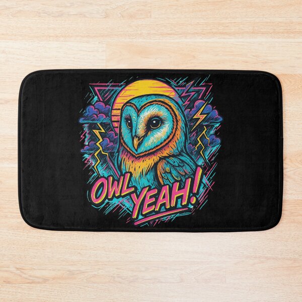 Item preview, Cool Owl Yeah! Vaporwave designed and sold by TomFrontierArt.