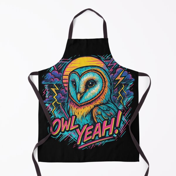 Item preview, Cool Owl Yeah! Vaporwave designed and sold by TomFrontierArt.