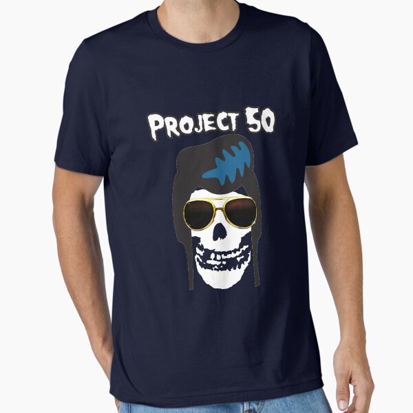 Artikel-Vorschau von Project 50 Totenkopf-Logo, designt und verkauft von Project50Band.