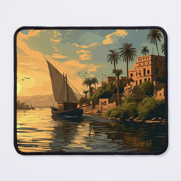 Item preview, Going Down The Nile River designed and sold by Myra365Art.