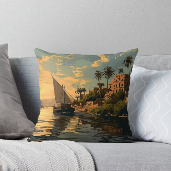 Item preview, Going Down The Nile River designed and sold by Myra365Art.