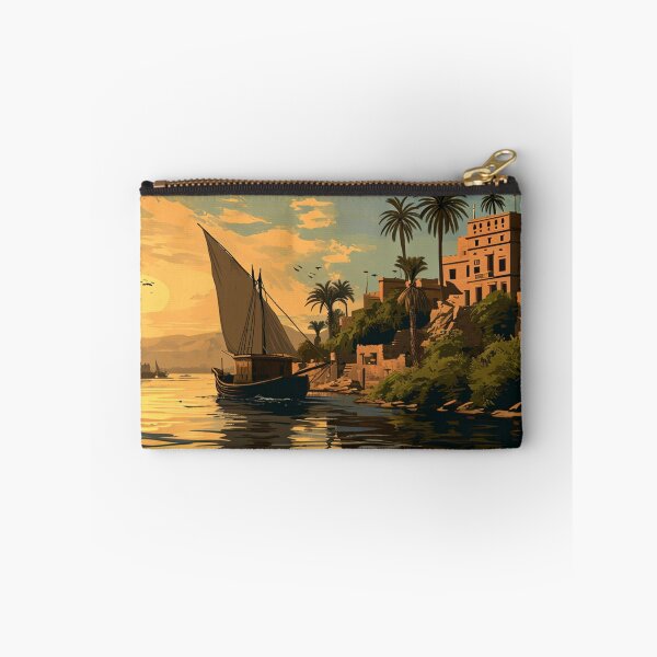 Item preview, Going Down The Nile River designed and sold by Myra365Art.