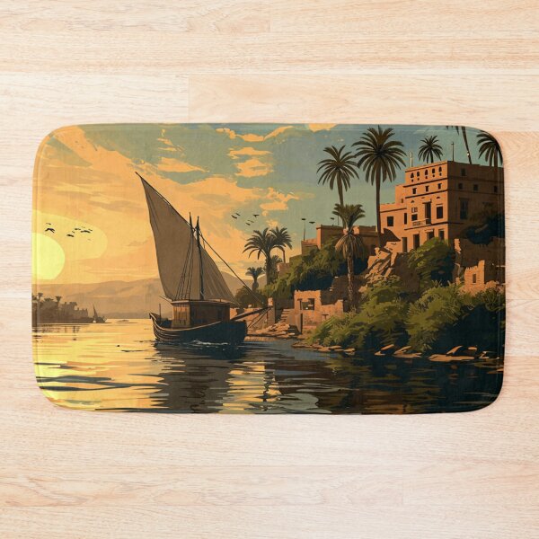 Item preview, Going Down The Nile River designed and sold by Myra365Art.