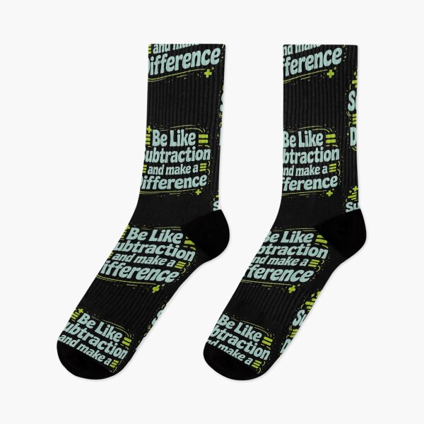 Item preview, Be Like Subtraction And Make A Difference Math Teacher designed and sold by Redgiant87x.