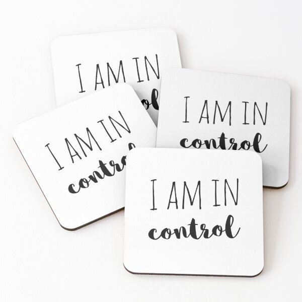 Item preview, I Am in Control – Empowering Affirmation – Bold Motivational Design designed and sold by Camila  Ardila.