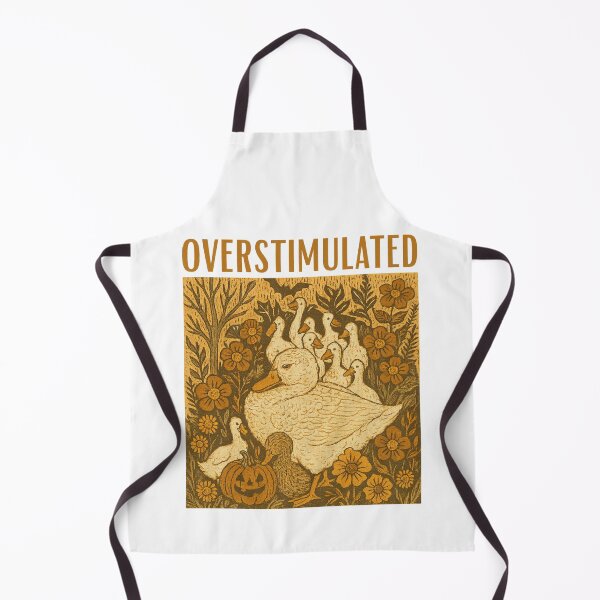 Item preview, Overstimulated Duck Mama designed and sold by Clinomania Art.