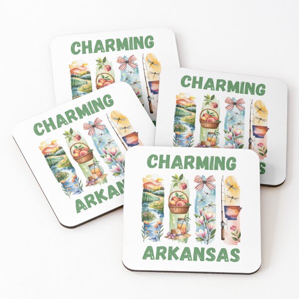 Item preview, Charming Arkansas – state pride & southern charm design designed and sold by CleanDecor.