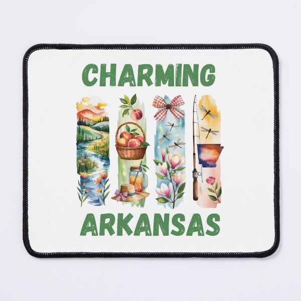 Item preview, Charming Arkansas – state pride & southern charm design designed and sold by CleanDecor.
