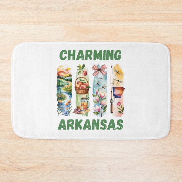 Item preview, Charming Arkansas – state pride & southern charm design designed and sold by CleanDecor.