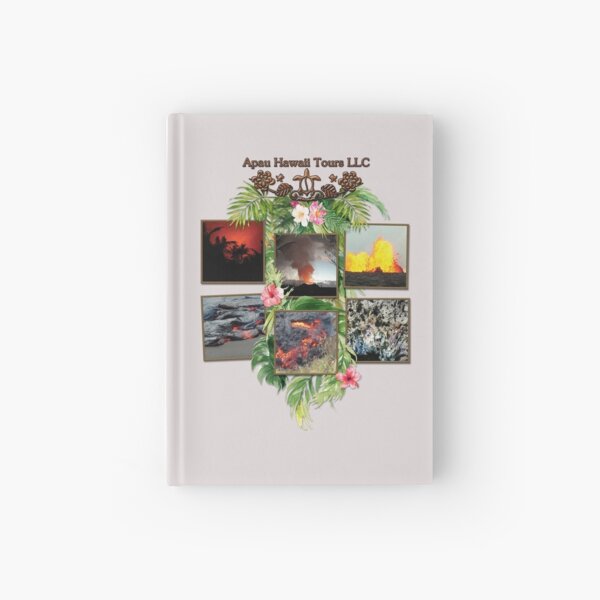 Apau Hawaii Tours - Lava Day Cycle Huddle Hardcover Journal