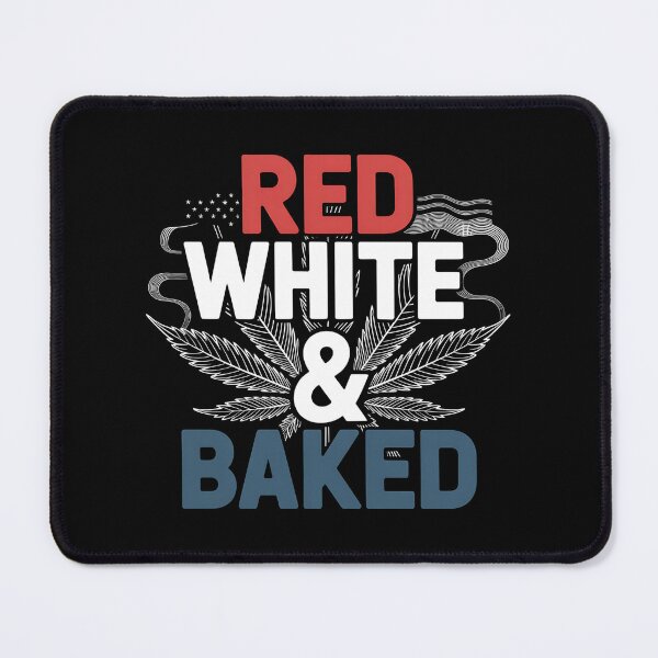 Item preview, Red White And Baked - It's the perfect gift for people who love a laid-back lifestyle, have a sense of humor, and celebrate freedom in true American style. designed and sold by ZyziowskyArt.