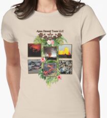 Apau Hawaii Tours - Lava Day Cycle Huddle Women's Fitted T-Shirt