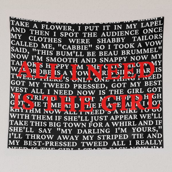 Item preview, Gypsy Lyrics designed and sold by broadwaygirl142.