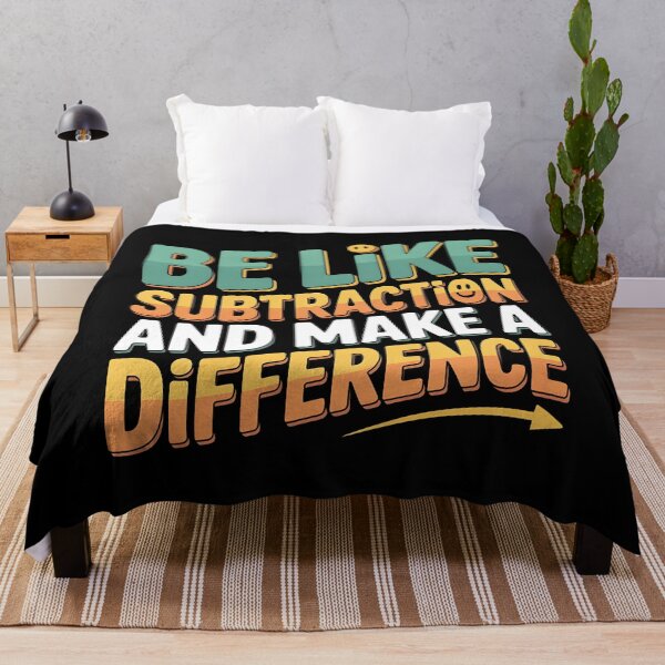 Item preview, Be Like Subtraction And Make A Difference Math Teacher designed and sold by Redgiant87x.