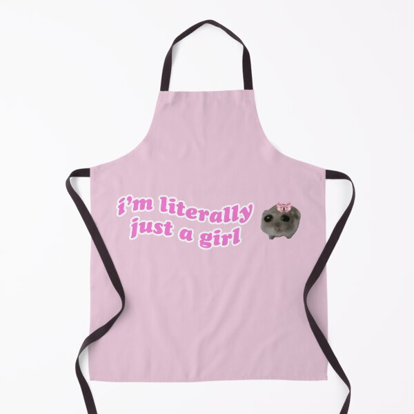 Item preview, i'm literally just a girl sticker i'm literally just a girl bumper sticker magnet designed and sold by emking5100.