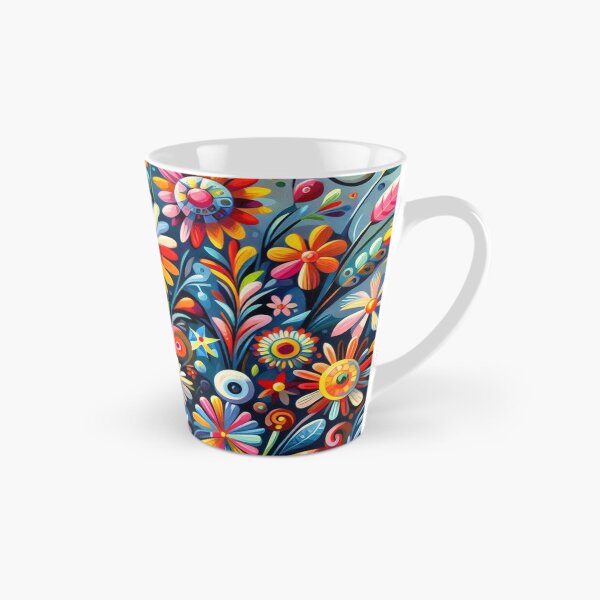 Item preview, Floral Naive Art designed and sold by Myra365Art.