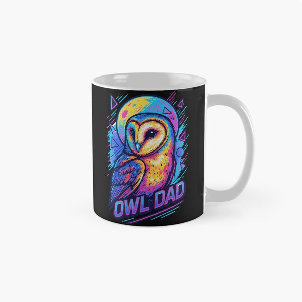 Item preview, Owl Dad Vaporwave designed and sold by TomFrontierArt.