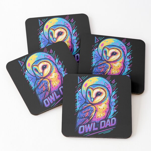 Item preview, Owl Dad Vaporwave designed and sold by TomFrontierArt.