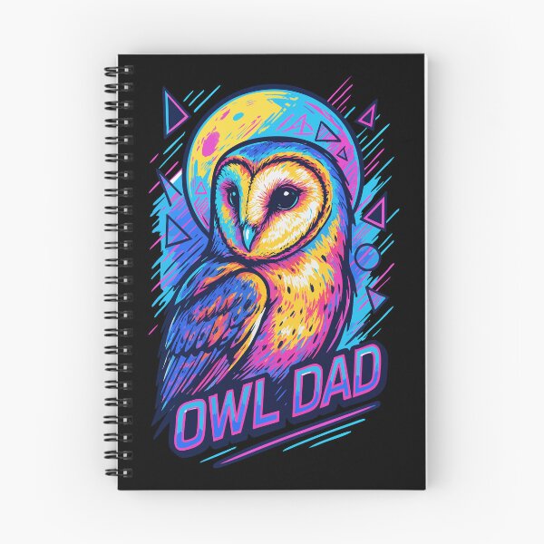 Item preview, Owl Dad Vaporwave designed and sold by TomFrontierArt.