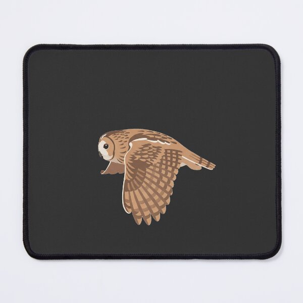 Item preview, The Flying Tawny Owl - Minimalist Owl Art designed and sold by TheArtEngineer.