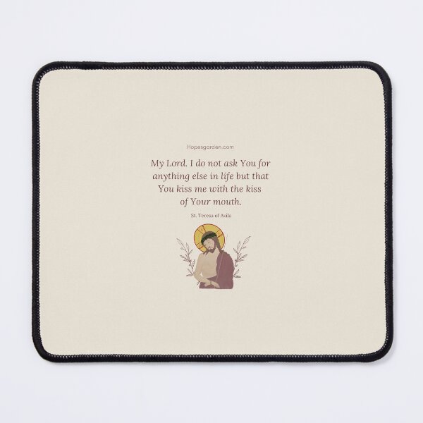 Item preview, Teresa of Avila Quote designed and sold by YouAreMadeNew.